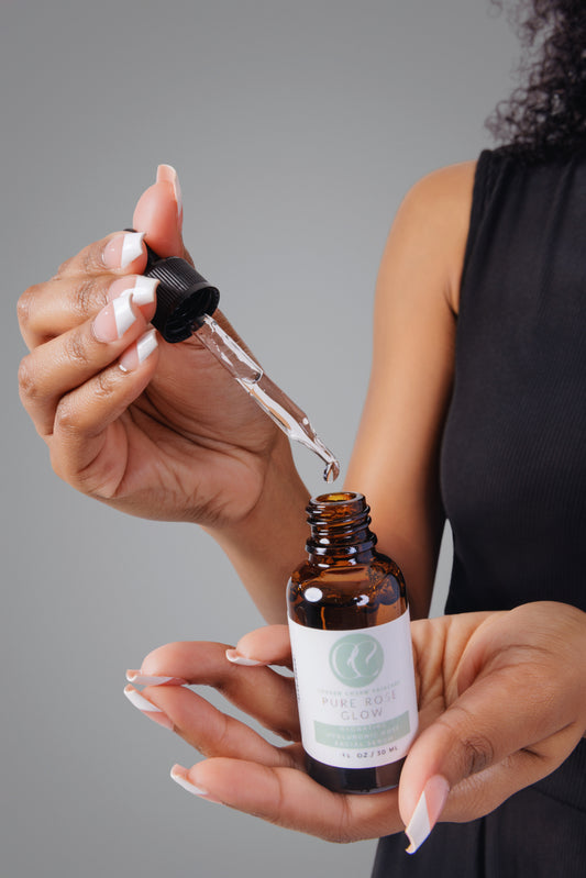 Pure Rose Glow - Hydrating Hyaluronic Rose Facial Serum
